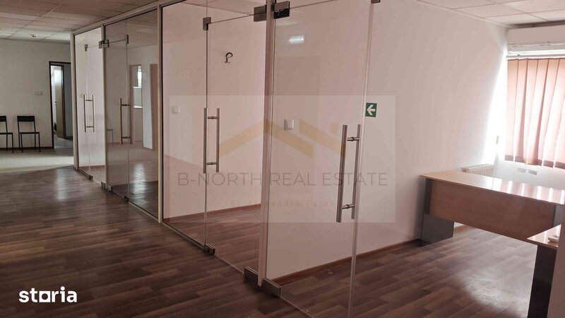Popesti-Leordeni, hala industriala cu birouri de inchiriat, 542 mp, rampa